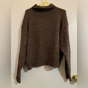 Brown sweater